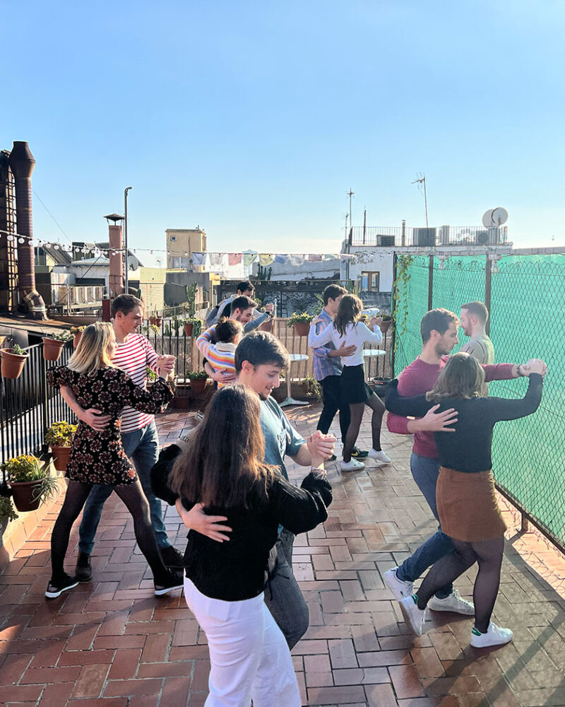rooftop tango barcelona experience